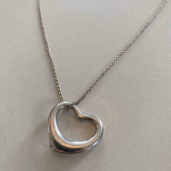 Tiffany & co. Elsa Peretti Open Heart Pendant - Picture 2 of 4